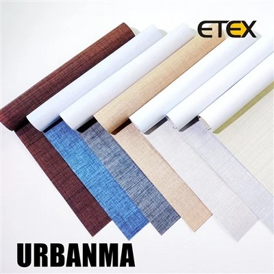 Persianas Polyester Blakawout roulo avèg twal