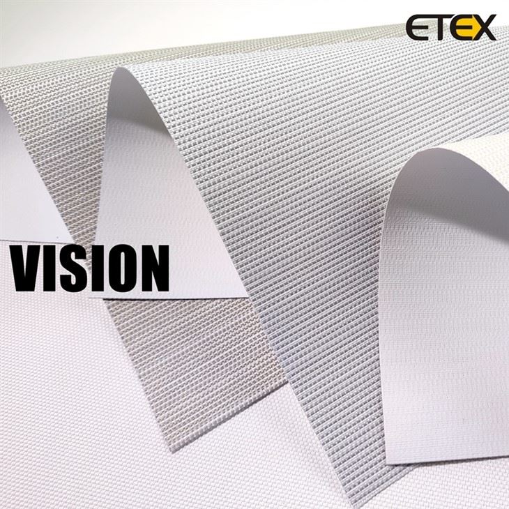 VISION Blan kim kouch roulo pèsyèn twal cho vann