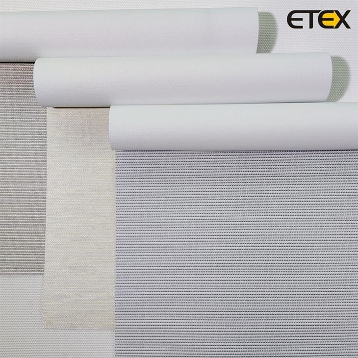 VISION White Foam Coating Roller Blinds Fabrics Hot Selling